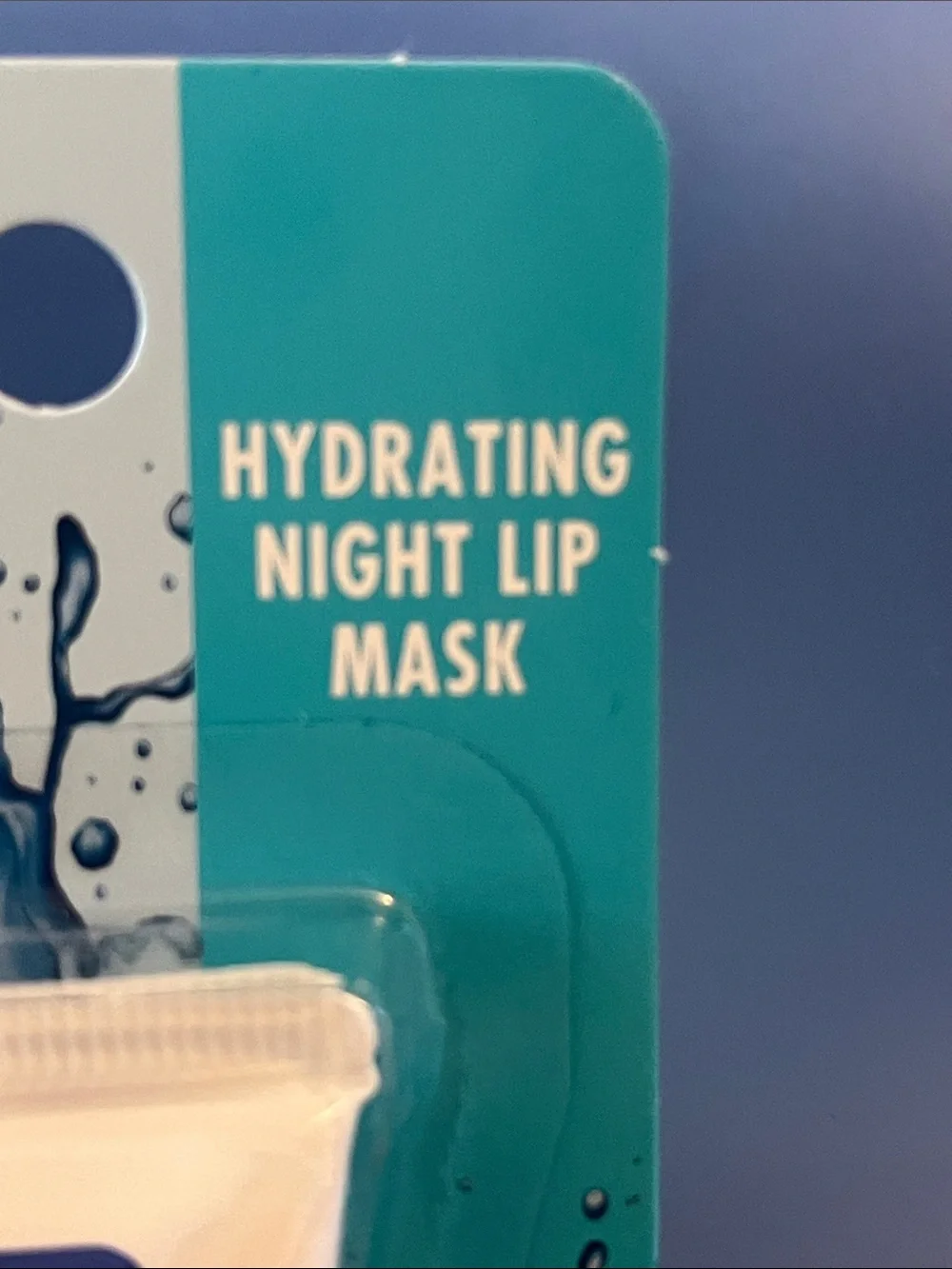 Hydrating Night Lip Mask – White & Blue